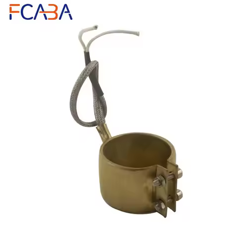 FCABA Free Shipping Brass Band Heater 60*60mm(D*H) AC220V/380V 350W Electric Heating Element for Inj