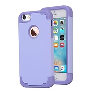 iPhone 5s Case，iPhone SE Case，iPhone 5 Case， by Jwest，Soft Silicone Bumper&amp;Hard PC Back，Shock-Absorp