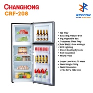 Kulkas 2 Pintu Changhong CRF 208 / CRF208 150 Liter Low Watt