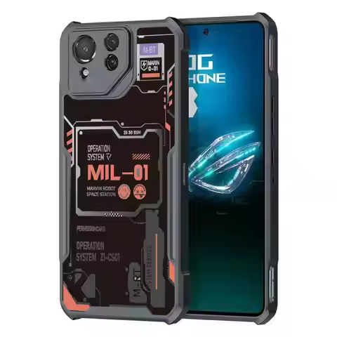 Phone Casing For Asus ROG 9 9 Pro 9 FE 8 8 Pro Case Transparent Ultra Thin Acrylic Shockproof Fall P