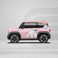 VF3 car Sticker - Car decal - Ds Decal - 2 sides