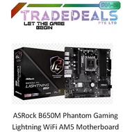 Asrock B650M PG Gaming Lightning Wi-Fi AM5 Motherboard