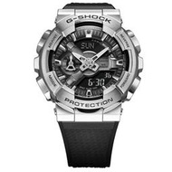 【柒號本舖】CASIO 卡西歐G-SHOCK金屬雙顯電子錶 / GM-110-1A (台灣公司貨)