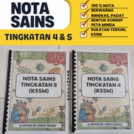 ! (KSSM) COLORED NOTES: SCIENCE NOTES LEVEL 4 & 5