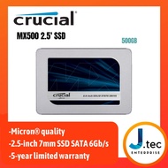 Crucial MX500 500GB 2.5" SSD (CT500MX500SSD1). A400