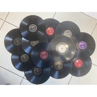 Vintage Antique Vinyl Records 78 Rpm 10” Plaka Assorted ANDY RUSSELL, Tommy Dorsey, Jo Stafford, Etc