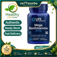Life Extension Mega Benfotiamine, Vitamin B1, 250mg 120 Vegetarian Capsules-RBO
