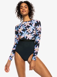 ROXY ชุดว่ายน้ำแขนยาว ผู้หญิง Womens ROXY Active Long Sleeve One-Piece Swimsuit 241 ERJWR03754-KVJ8