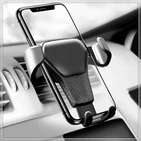 Car Mobile Phone Holder Air Vent Mount Stand for Mercedes Benz W210 W124 AMG W202 S500 IAA C450 C350