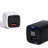 ONAIR 30W 黑色 PD QC 65W iPhone 快充 插頭 雙孔 充電頭 PD充電 豆腐頭 蘋果