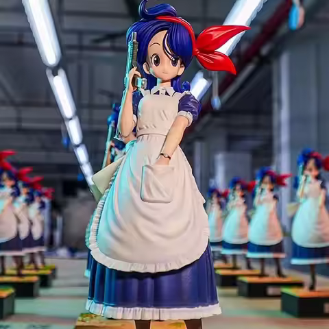 JT Studio Dragon Ball New Childhood Blue Qi Double Base Fully Painted Statue Model Handmade Ornament