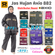 Jas Hujan Axio 882 Setelan Jaket Celana Mantel Mantol Ujan Raincoat Stelan Dewasa Cewek Cowok