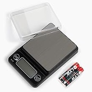 200g Digital Pocket Scale 0.01g Accuracy, Weighing Professional Scale for Labs, Food, Kitchen, Coffe