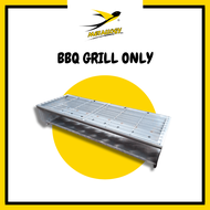 Metallogy BBQ Grill Iron L71.10 X W26.70 X H15.20 Cm Outdoor Or Indoor Barbeque Charcoal Picnic Camp