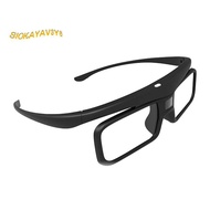 [siokayav3y6]DLP Link Active Shutter 3D Glasses Not Suitable for All TV Eyeglasses for Home Cinema D