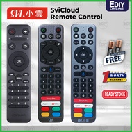 【𝐅𝐑𝐄𝐄 𝐁𝐀𝐓𝐓𝐄𝐑𝐘 𝐀𝐀𝐀𝐗𝟐】 Remote Control For SVICLOUD 9P 9S 8P 8S 3PRO 3PLUS 3S 10P 10S VOICE SVI BOX TV 