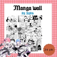 Manga wallpapers re zero ภาพมังงะ ภาพตกแต่งห้อง