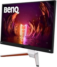 BenQ MOBIUZ EX3210U 32” 4K IPS White Gaming Monitor, 144Hz 1ms, HDR600, HDMI 2.1 (full 48Gbps bandwidth), FreeSync Premium Pro, Microphone with AI Noise Canceling, Built-in Speaker, Remote Control