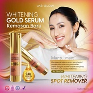 MS GLOW Serum whitening gold serum kemasan baru new serum gold