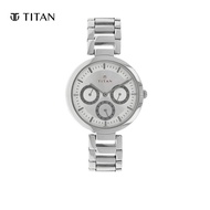 Titan Silver Dial Analog Women's Watch 2480SM03