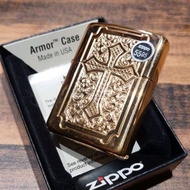 Zippo Armor Cross Salib 2022 Kondisi Grafir Dalem Ori