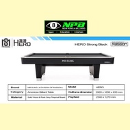 JT24 PROMO SPESIAL MEJA BILLIARD 9 FEET MR.SUNG HERO STRONG BLACK