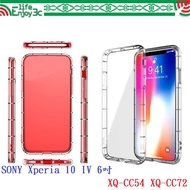 EC [Transparent Air Compression Case] SONY Xperia 10 IV 6 Inch XQ-CC54 XQ-CC72 Shock-Resistant Airba