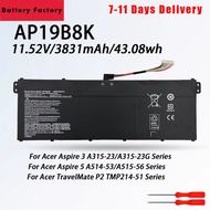 AP19B8K 11.52V 3831mAh Laptop Battery For Acer Aspire 3 A315-58 A317-52 A514-53 A515-56 CB315-3H A71