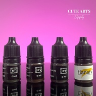 สีสักคิ้วลายเส้น Hairstrokes  hanafy 3ml สีสัก สีติดหนาแน่น พร้อมส่งในไทย