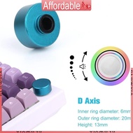 GLO Round Metal Knob Accessory For F75 IK75 Mechanical Keyboards Knobs Replaces Adjustable Sensitivi