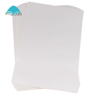 50 Sheets A4 White Self Adhesive Waterproof Sticker Label Glossy Surface Paper for Lazer Inkjet Prin