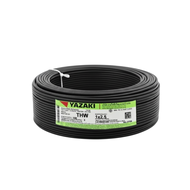 THAI YAZAKI สายไฟ THW IEC01 (1x2.5ตร.มม) ม้วน100เมตร มอก.แท้ ไทยยาซากิ