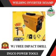 INGCO Inverter Welding Machine 315A ING-MMA3152P with FREE 680W Impact Drill