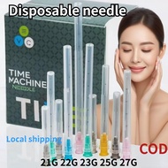 5PCS 50PCS COD Beauty needle Blunt needle21G 22G 23G 25G 27G Disposable needle  Local shipping