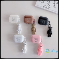 Gloomy Bear Pendant Airpods Pro 2nd Generation Case AirPods 3 Earphone Case Apple AirPods Pro AirPods 1 2 3 Generation Headset Casing Shockproof Cover