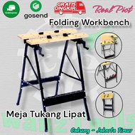 Portable Folding Work Bench | Press Clamp Work Desk