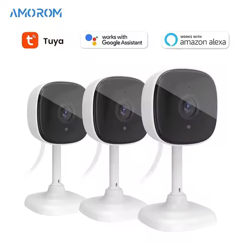 1080P Hd Wifi Ip Camera Indoor Night Vision Ai Detection Surveillance Cube Cameras for Pet Baby Moni