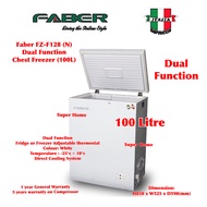 Faber Chest Freezer FZ-F128 (N) Dual Function Chest Freezer (100L)