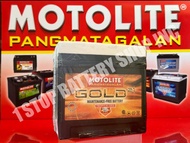 MOTOLITE NS40 GOLD Maintenance Free Battery NS40L / NS40 / B20L / B20 / B19 / B19L / NS40R / B20R / 