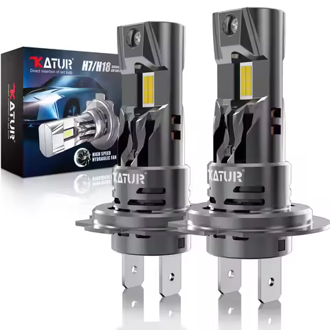 2Pcs H7 LED Headlight Bulb High Power 20000Lm 100W Super Bright 6000K White Mini Headlamps For Merce