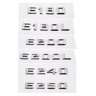 Decal For Mercedes AMG E Class Benz E180 E180L E200 E200L E240 E250 W212 W211 Letter Rear Sticker Pl