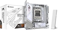 GIGABYTE X870I AORUS PRO ICE Motherboard - Supports AMD Ryzen 9000 Series CPUs, 8+2+1 Phases VRM, up