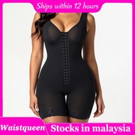 【Waistqueen】High Compression Fajas Colombianas Body Shapewear Women Corrective Girdle Tummy Control 
