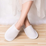 10pair Disposable Slippers Hotel Travel Slipper Party Home Guest Men Women Unisex Closed Toe Anti-sl