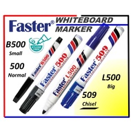 Faster Whiteboard Marker 500 L500 B500 509 Bullet Tip Chisel Tip