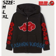 Akatsuki Anime Kids Zipper Hoodie Akatsuki Kids Hoodie Jacket