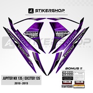 STIKER STRIPING JUPITER MX 135 LC EXCITER 135 2010 - 2015 GRAFIS VARIASI 010