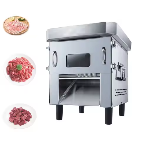 Electric Meat Cutter Household Stainless Steel Automatic Vegetable Cutter 110V-220VHome Electric Sof