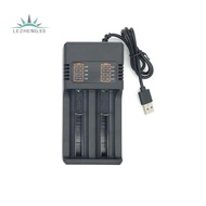 1 PCS Smart 18650 Charger Lithium Battery Charger Universal Battery USB Charger Smart Charger 2 Slot