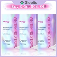 Buy 3 Get 80% Off [Limited-time special offer] Teeth Whitening Strips 7 Treatments Kit, Peroxide Fre